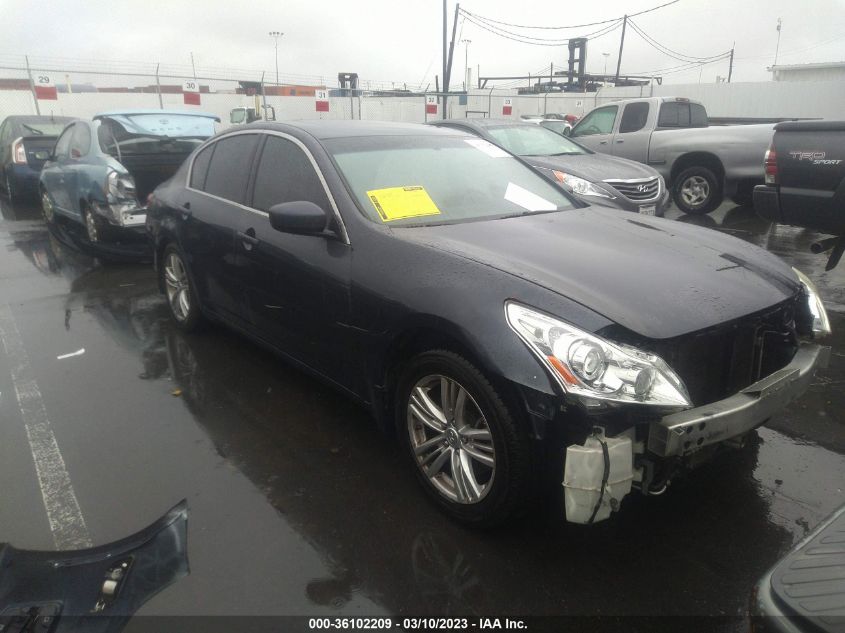 2013 INFINITI G37 SEDAN JOURNEY - JN1CV6AP4DM719105