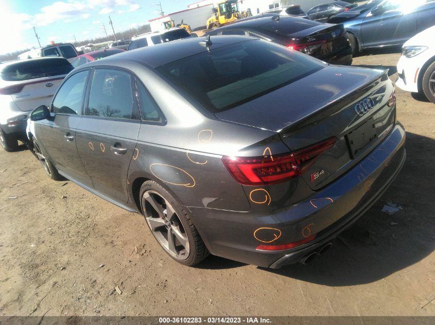 2019 AUDI S4 PREMIUM PLUS WAUB4AF43KA013896