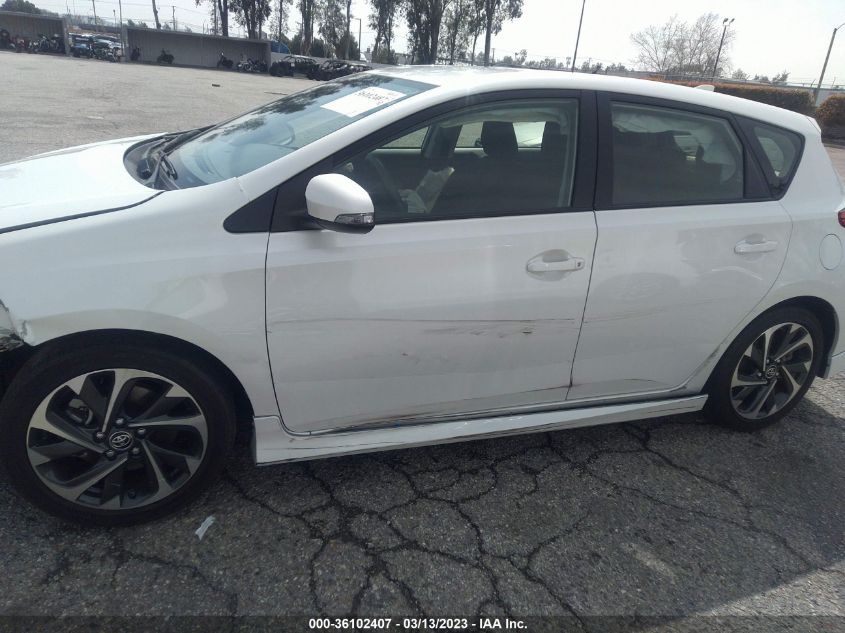 2018 TOYOTA COROLLA IM - JTNKARJE7JJ576390