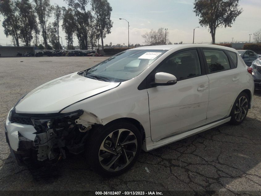 2018 TOYOTA COROLLA IM - JTNKARJE7JJ576390