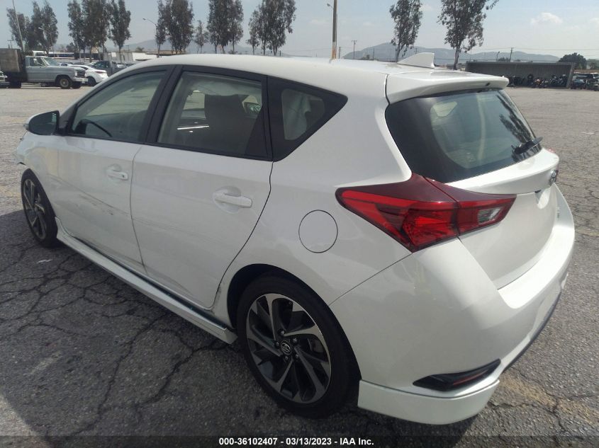 2018 TOYOTA COROLLA IM - JTNKARJE7JJ576390