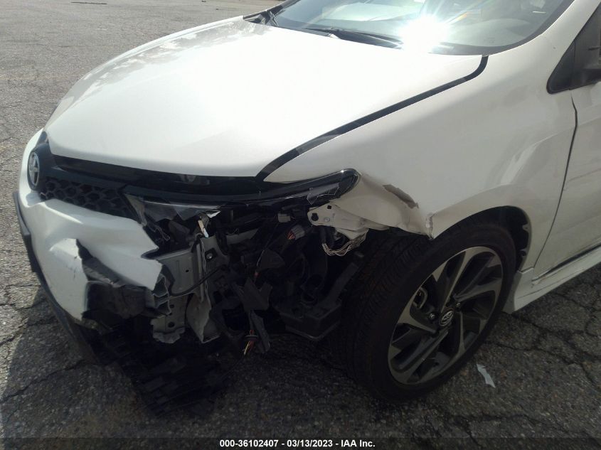 2018 TOYOTA COROLLA IM - JTNKARJE7JJ576390