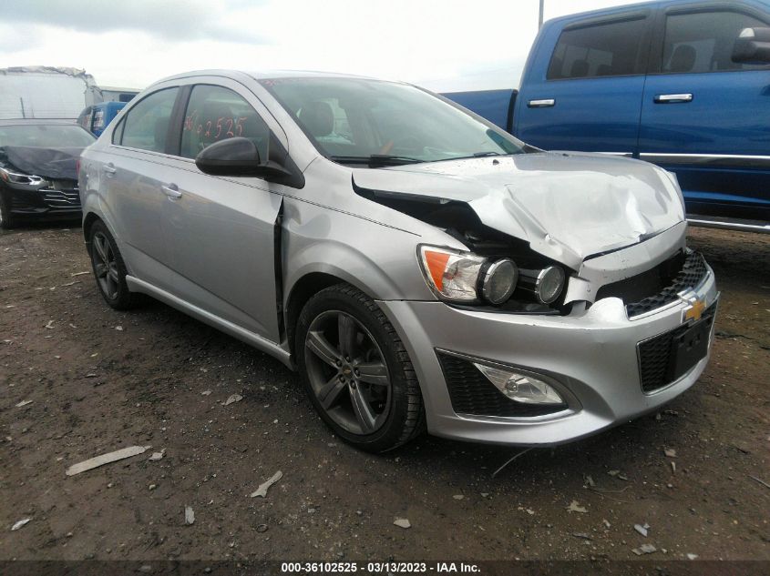 2015 CHEVROLET SONIC RS - 1G1JG5SB2F4138743