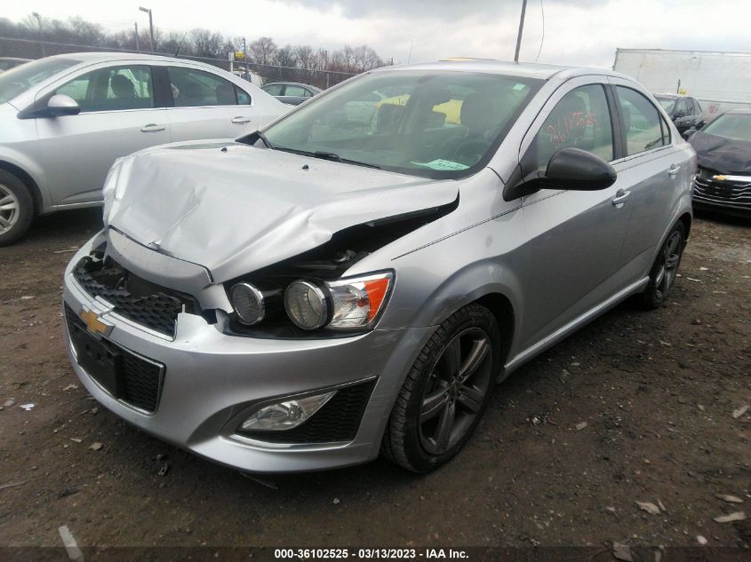 2015 CHEVROLET SONIC RS - 1G1JG5SB2F4138743