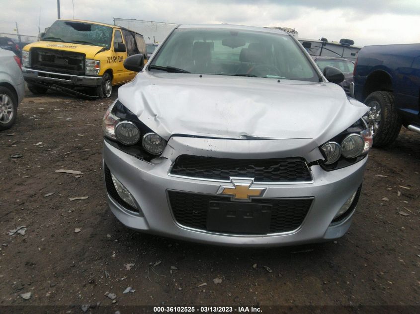 2015 CHEVROLET SONIC RS - 1G1JG5SB2F4138743