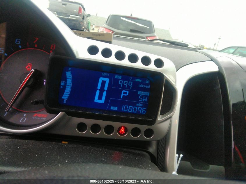 2015 CHEVROLET SONIC RS - 1G1JG5SB2F4138743