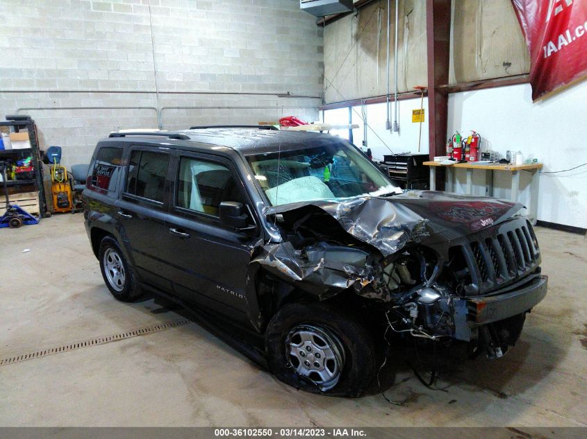 2016 JEEP PATRIOT SPORT - 1C4NJPBA4GD679159
