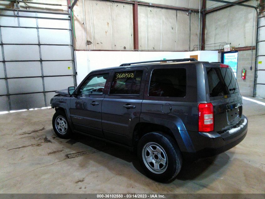 2016 JEEP PATRIOT SPORT - 1C4NJPBA4GD679159