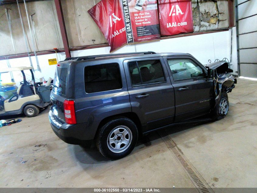 2016 JEEP PATRIOT SPORT - 1C4NJPBA4GD679159