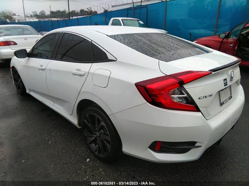 VIN 2HGFC2F82MH521511 2021 HONDA CIVIC SEDAN SPORT