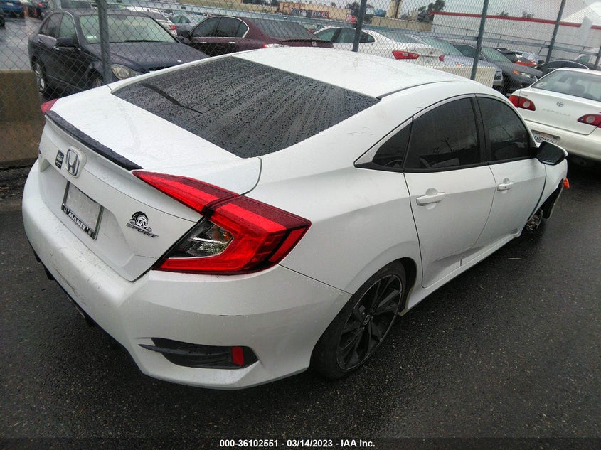 VIN 2HGFC2F82MH521511 2021 HONDA CIVIC SEDAN SPORT