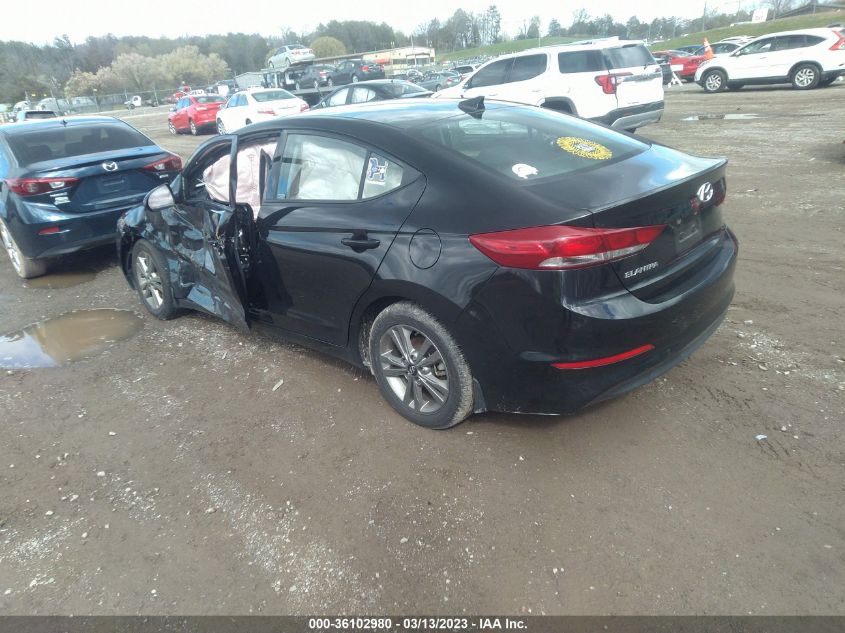 2018 HYUNDAI ELANTRA SEL - 5NPD84LF7JH347637