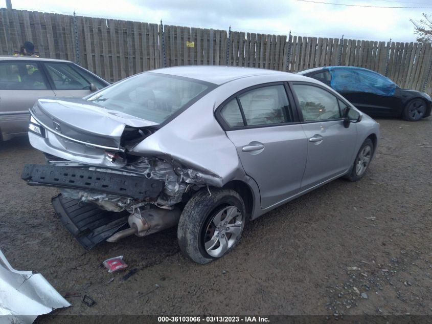 2014 HONDA CIVIC SEDAN LX - 19XFB2F52EE262829