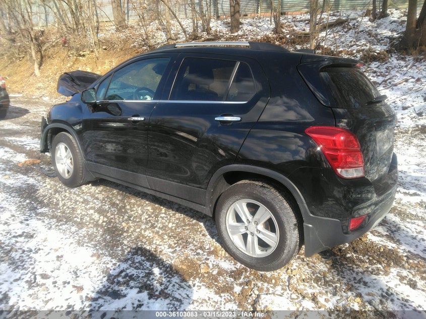 VIN 3GNCJLSB9HL281733 2017 CHEVROLET TRAX LT