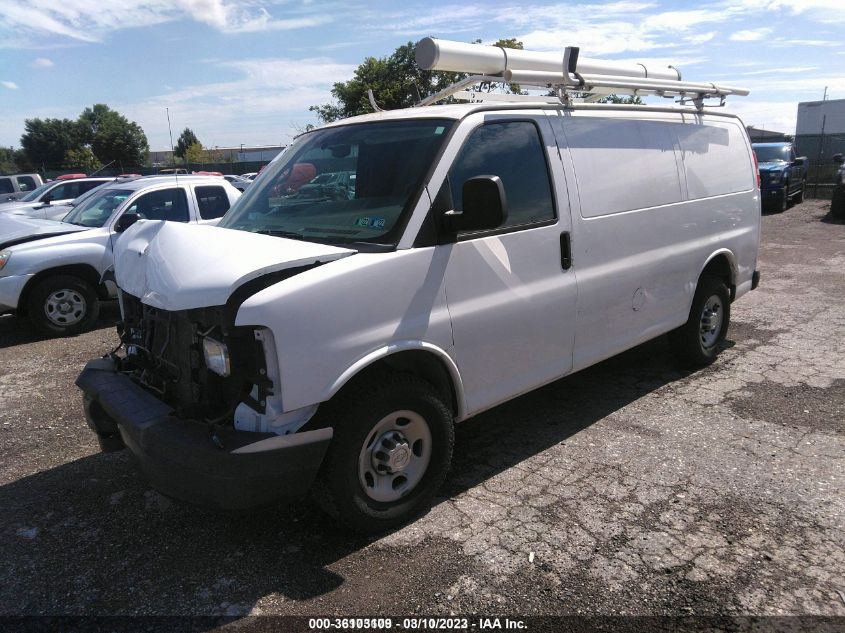 2015 CHEVROLET EXPRESS CARGO VAN - 1GCWGFCF8F1277037