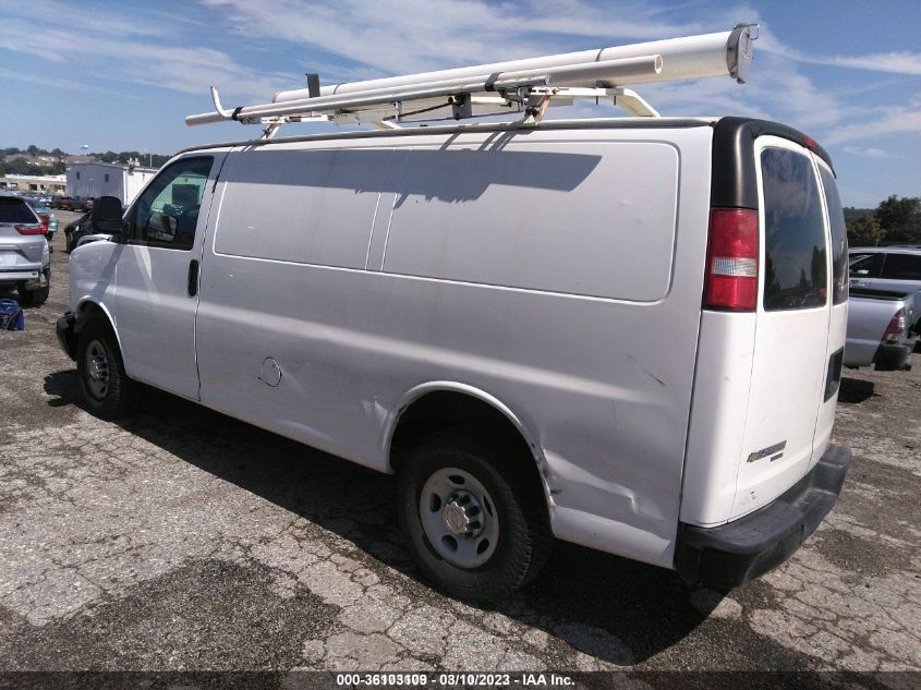 2015 CHEVROLET EXPRESS CARGO VAN - 1GCWGFCF8F1277037