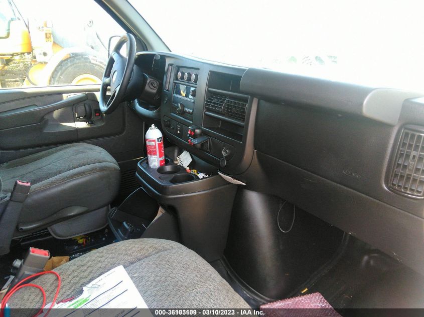 2015 CHEVROLET EXPRESS CARGO VAN - 1GCWGFCF8F1277037