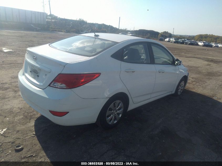 2015 HYUNDAI ACCENT GLS - KMHCT4AE9FU834545