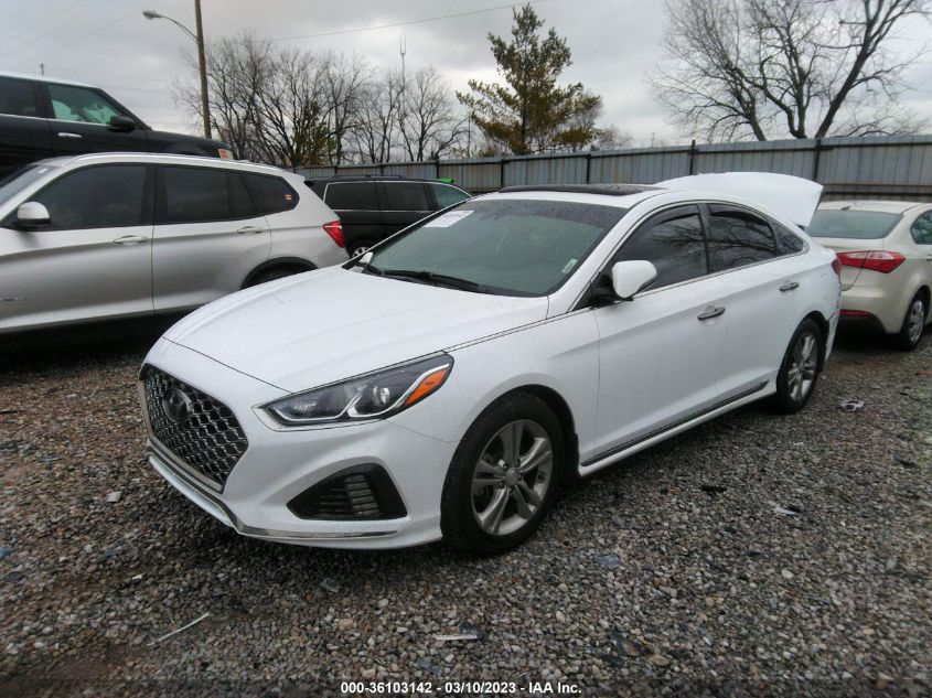 2019 HYUNDAI SONATA SPORT - 5NPE34AFXKH820681