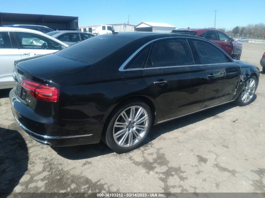 2016 AUDI A8 L 3.0T - WAU34AFDXGN013012