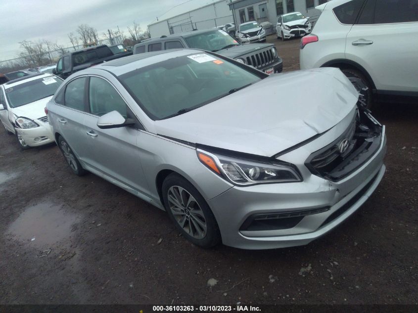 2017 HYUNDAI SONATA SPORT - 5NPE34AF7HH585746