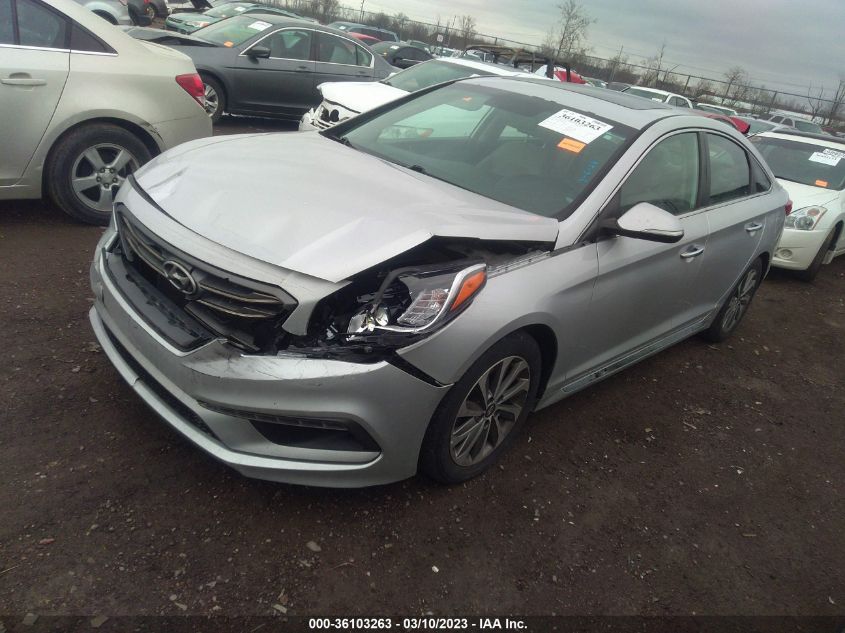 2017 HYUNDAI SONATA SPORT - 5NPE34AF7HH585746