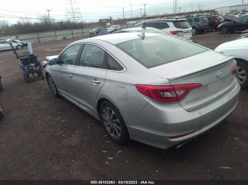 2017 HYUNDAI SONATA SPORT - 5NPE34AF7HH585746