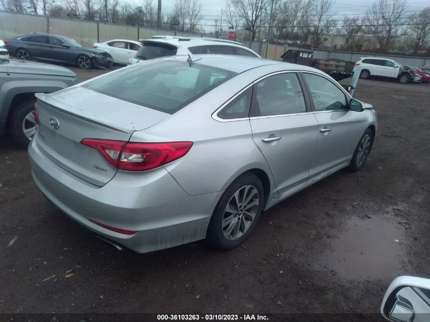 2017 HYUNDAI SONATA SPORT - 5NPE34AF7HH585746