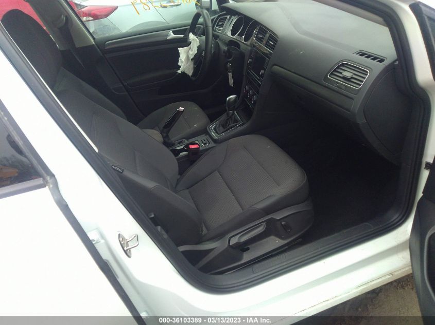 2019 VOLKSWAGEN GOLF S/SE - 3VWG57AU1KM037811