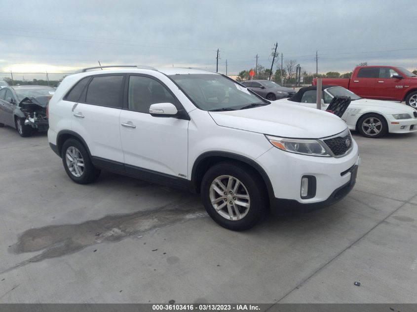 2014 KIA SORENTO LX - 5XYKTCA61EG448205