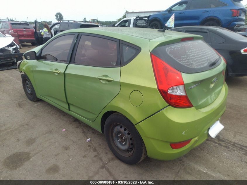 2013 HYUNDAI ACCENT GS - KMHCT5AE1DU080303