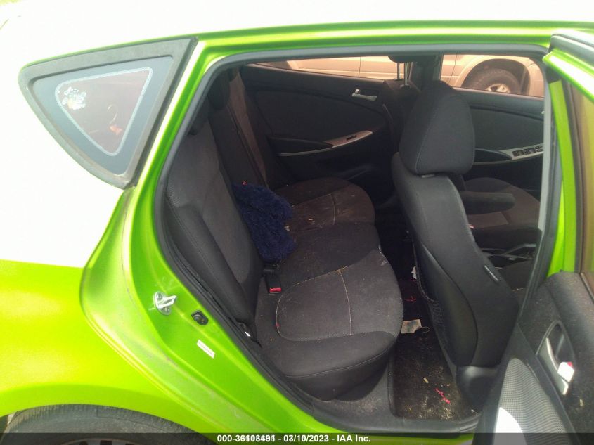 2013 HYUNDAI ACCENT GS - KMHCT5AE1DU080303