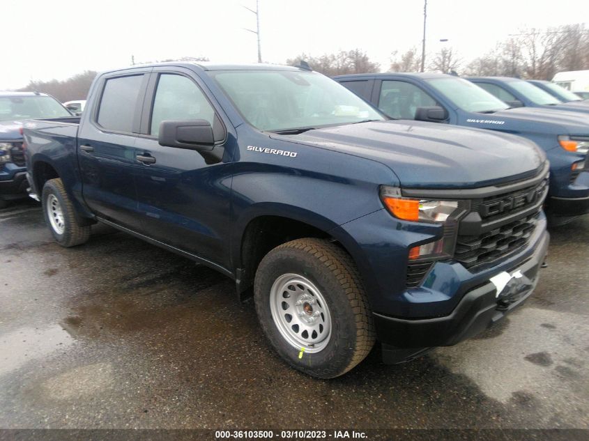 2023 CHEVROLET SILVERADO 1500 WORK TRUCK - 3GCPDAEK8PG219281