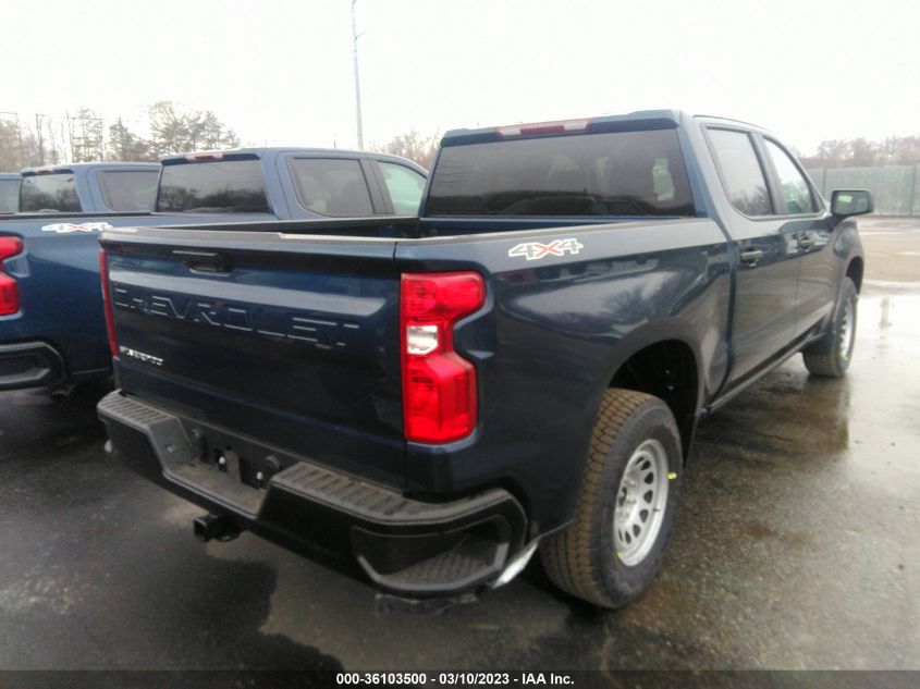 2023 CHEVROLET SILVERADO 1500 WORK TRUCK - 3GCPDAEK8PG219281