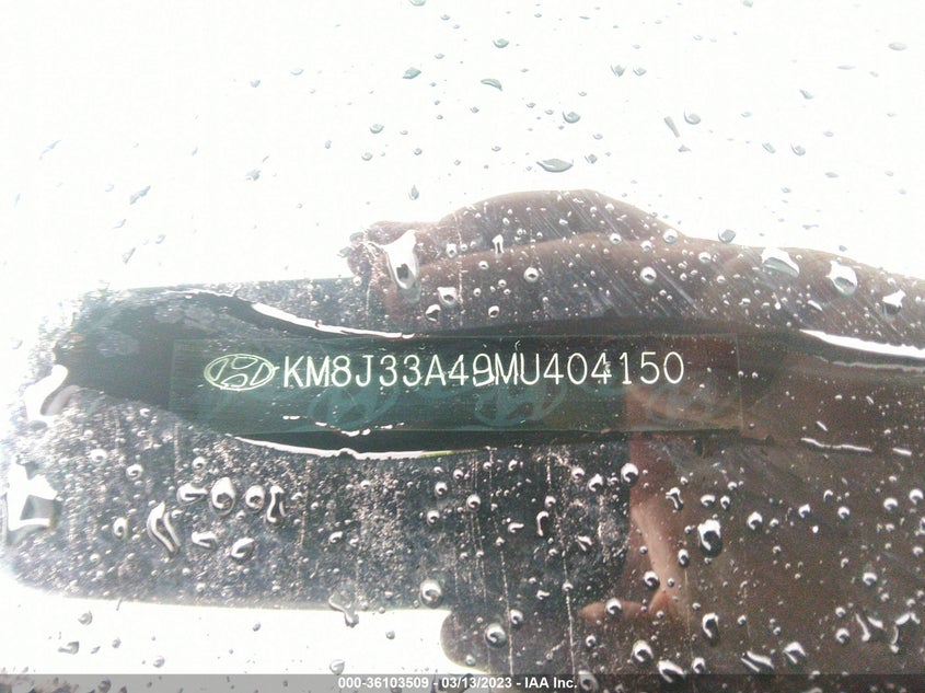 VIN KM8J33A49MU404150 2021 HYUNDAI TUCSON VALUE