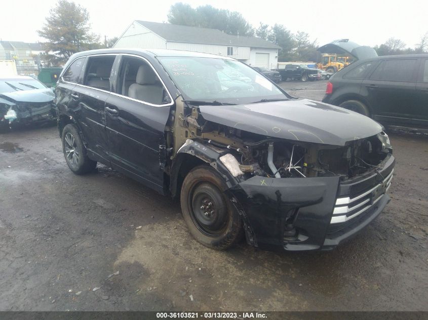 2018 TOYOTA HIGHLANDER LE - 5TDBZRFH9JS488427