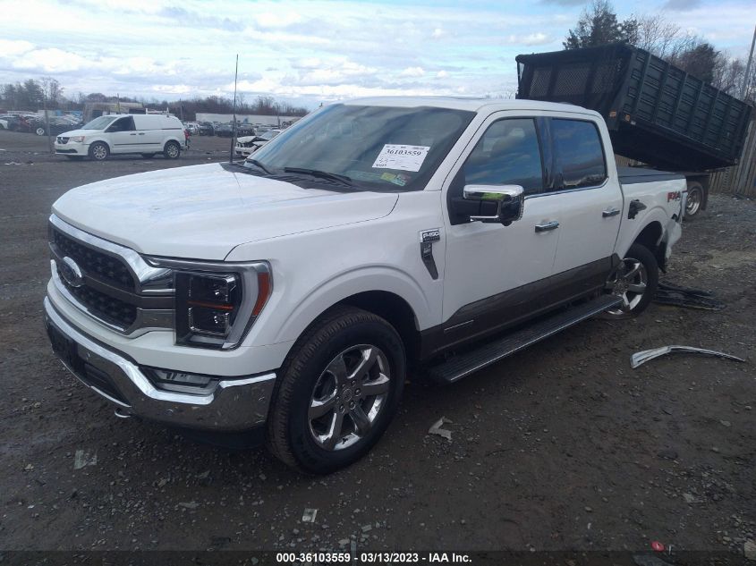 2021 FORD F-150 SPRCR 4X4 SPR CREW x1FTW1ED9MFB77627