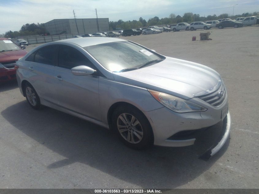 2014 HYUNDAI SONATA GLS - 5NPEB4AC5EH907403