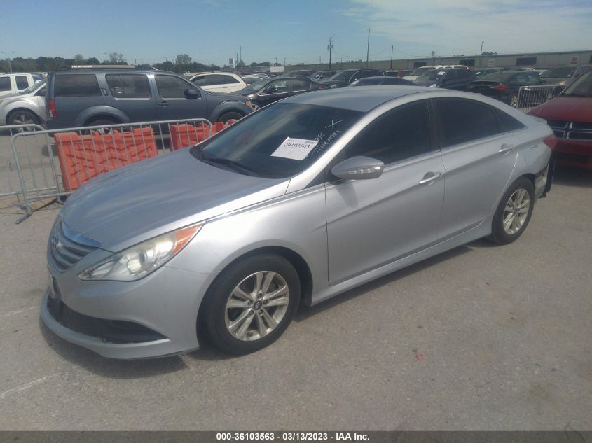 2014 HYUNDAI SONATA GLS - 5NPEB4AC5EH907403