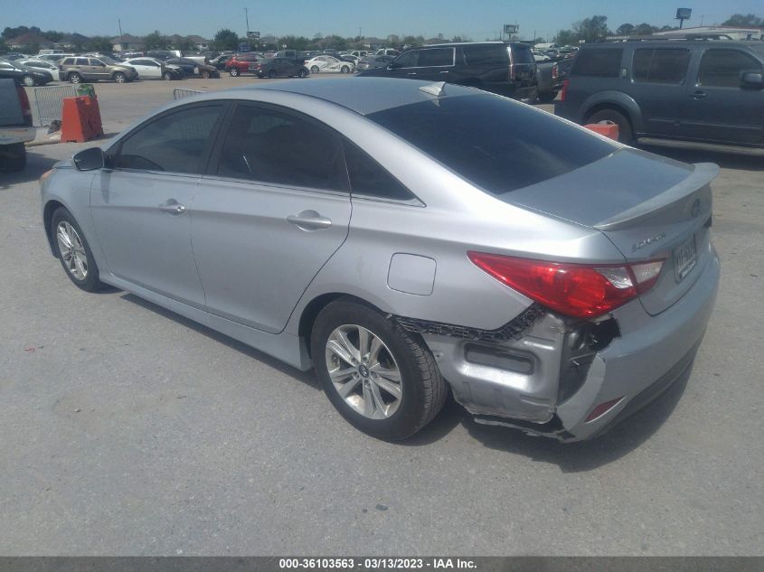 2014 HYUNDAI SONATA GLS - 5NPEB4AC5EH907403