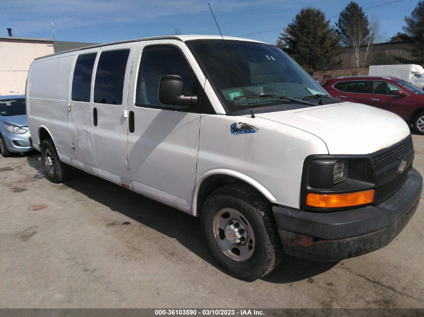 2013 CHEVROLET EXPRESS CARGO VAN - 1GCZGUCG5D1104020