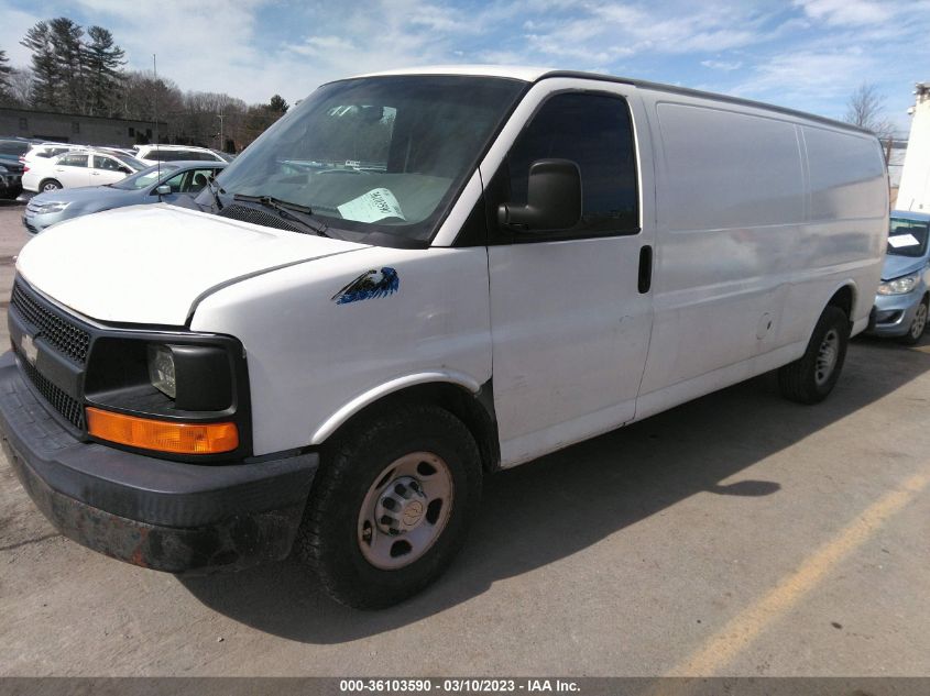 2013 CHEVROLET EXPRESS CARGO VAN - 1GCZGUCG5D1104020