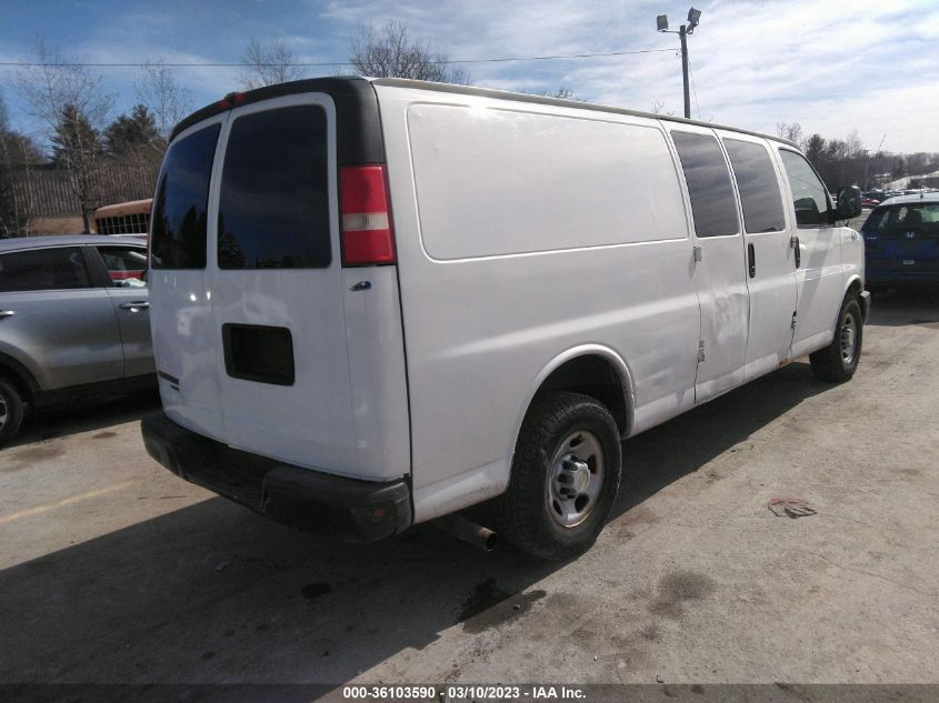 2013 CHEVROLET EXPRESS CARGO VAN - 1GCZGUCG5D1104020
