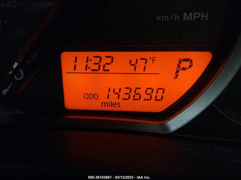 2014 TOYOTA YARIS L/LE - VNKKTUD36EA011878