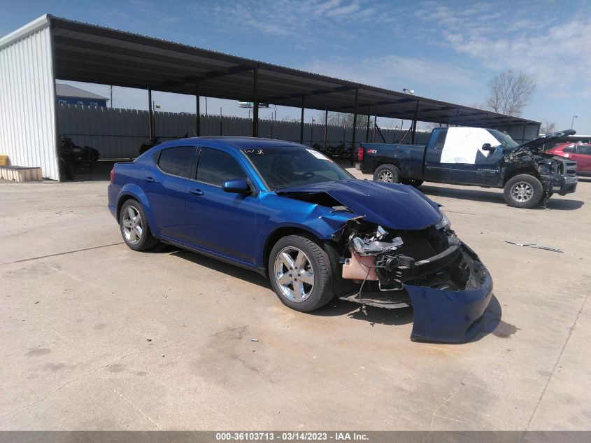 2013 DODGE AVENGER SXT - 1C3CDZCB0DN716056