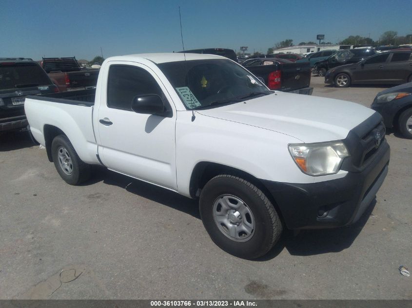 2013 TOYOTA TACOMA - 5TFNX4CN2DX028654