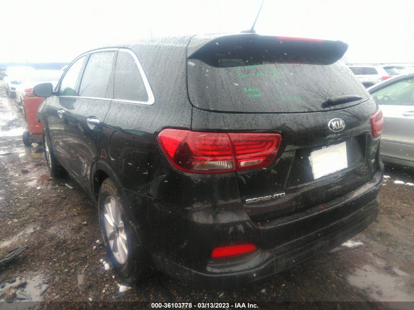 2019 KIA SORENTO L - 5XYPG4A30KG500781