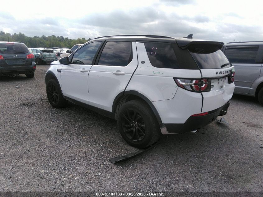2016 LAND ROVER DISCOVERY SPORT SE - SALCP2BG6GH607250