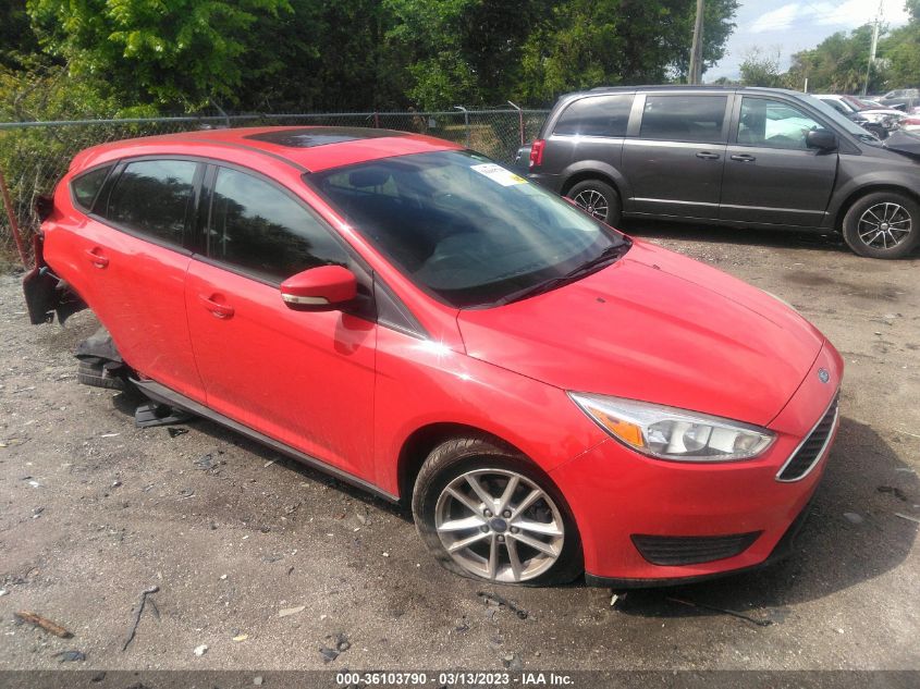 2016 FORD FOCUS SE - 1FADP3K23GL344904