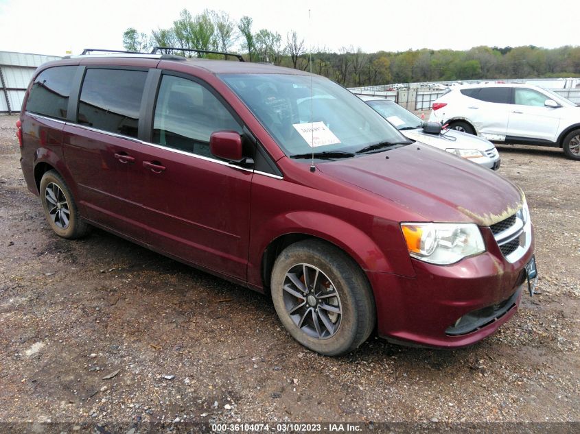 2017 DODGE GRAND CARAVAN SXT - 2C4RDGCGXHR789921